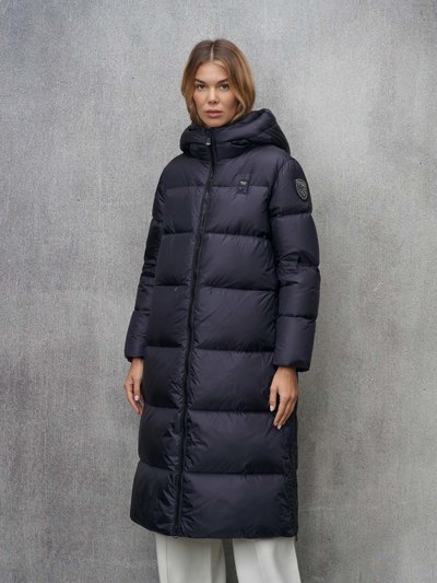 LONG DOWN JACKET WITH HOOD CELIA - Blauer