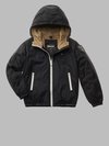 Blauer - JACKET WITH ECO FUR LINING EDITH JUNIOR - Black - Blauer