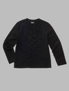 Blauer - T-SHIRT MIT STRASS JESS JUNIOR - Black - Blauer