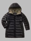 Blauer - LANGE JACKE MIT KUNSTFÜLLUNG ADELAIDE JUNIOR - Black Inside Beige 301 - Blauer