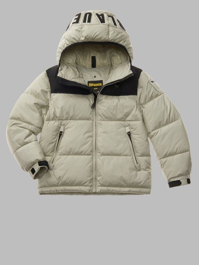 BERNARDINO JUNIOR PATCHED DOWN JACKET