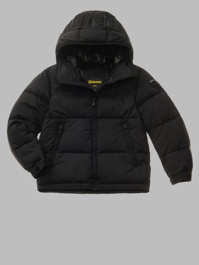 PIUMINO CON PATCH BERNARDINO JUNIOR - Blauer