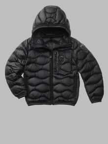 Blauer - BRINTON JUNIOR WAVE DAUNENJACKE - Black - 1