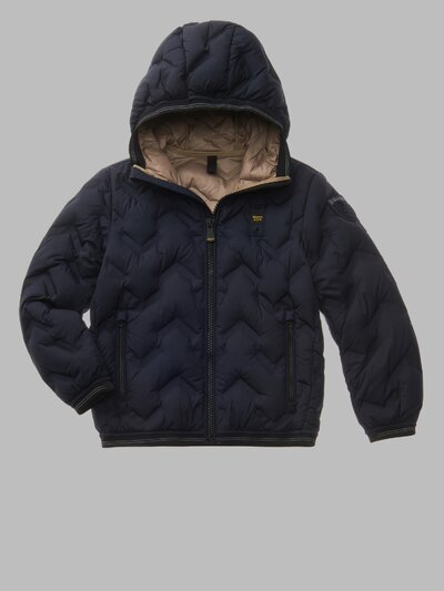 CHAQUETA ACOLCHADA INFANTIL CON CINTA PIER JUNIOR - Blauer