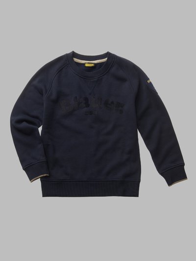 CAMP JUNIOR CREWNECK SWEATSHIRT - Blauer