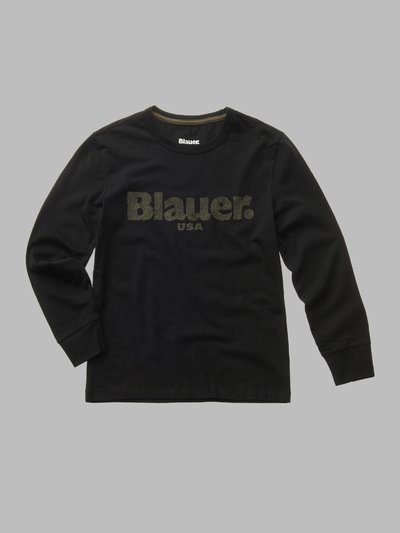 LONG SLEEVE T-SHIRT ALDO JUNIOR - Blauer