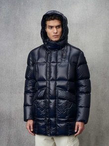 Blauer - MICRO RIP JAMIE LONG DOWN JACKET - Blue - 1