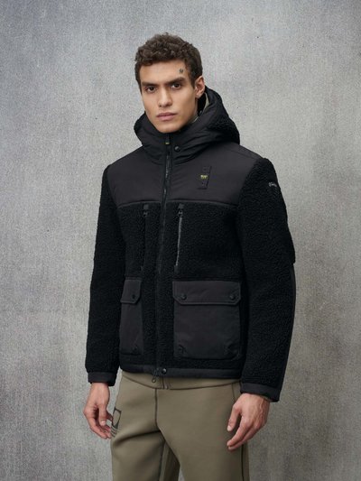 MULTI-POCKET JACKET IN ECO FUR ZELLER