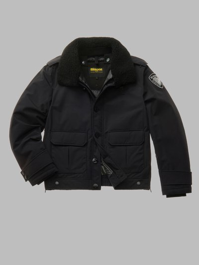 POLICE JACKET IN NYLON RIVER_1