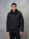 Blauer - POLICE JACKET IN NYLON RIVER - Black - Blauer