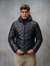 Blauer - JACKE MIT VERSTREUTEN WELLEN HAMLET - Black - Blauer