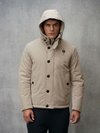 Blauer - BLOUSON EN NÉOPRÈNE REMBOURRÉ ANDREW - Beige 301 - Blauer