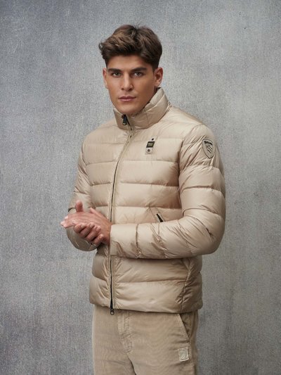 AUSTIN DOWN JACKET WITH CONTRAST LINING