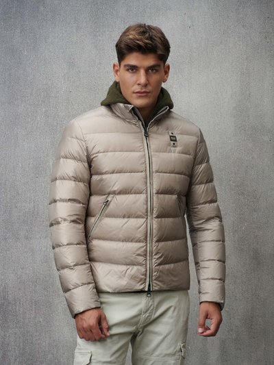 AUSTIN DOWN JACKET WITH CONTRAST LINING