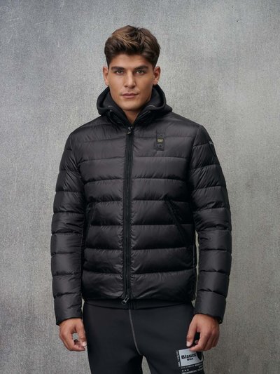 AUSTIN DOWN JACKET WITH CONTRAST LINING