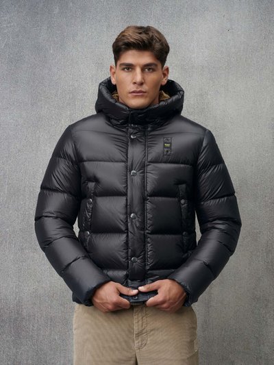 DOWN JACKET WITH CONTRAST LINING CLIPPER_