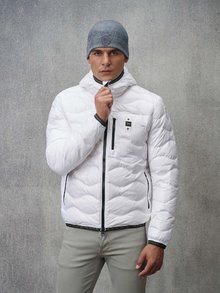 Blauer - DOUDOUNE  MIDWEIGHT À VAGUES WAVE - White - 1