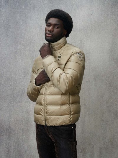 QUILTED JACKET WITH MANDARIN COLLAR BELMONT