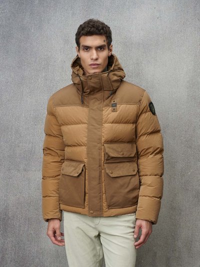 NYLON CREASE DOWN JACKET SAYWARD_