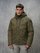 Blauer - CHAQUETA ACOLCHADA NYLON CREASE MULTIBOLSILLOS RUGGLES - Pine Cone Green - Blauer