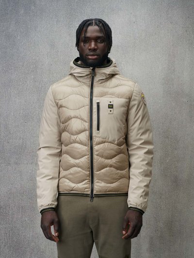 MIXED FILL QUILTED JACKET ALBERT