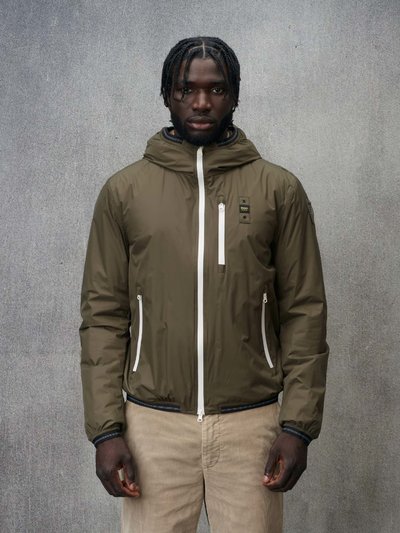 DEVON JACKET WITH ECO-FUR LINING - Blauer