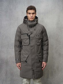 Blauer - MULTI-POCKET PARKA CHITTICK - Dark Grey - 1