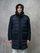 Blauer - NYLON CREASE DOWN COAT SCHILLER - Blue - Blauer