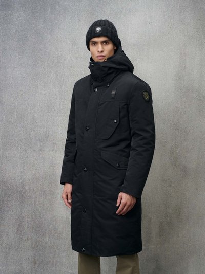 DOUDOUNE PARKA MATELASSÉ TRASK - Blauer