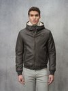 Blauer - BOMBER CON CAPPUCCIO ALDER - Grey 976 - Blauer