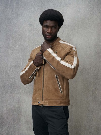 WILDLEDER-BIKERJACKE GARNER_