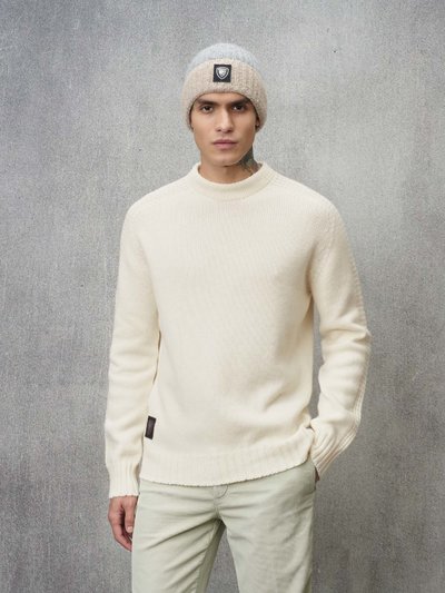 MIXED WOOL CREWNECK