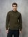 Blauer - MIXED WOOL CREWNECK - Pine Cone Green - Blauer