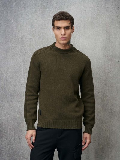 MIXED WOOL CREWNECK_