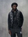 Blauer - GILET À VAGUES DANNY - Black Inside Beige 301 - Blauer