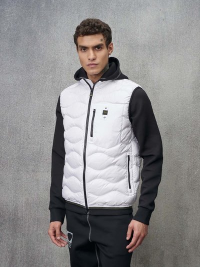 Blauer Piumino Gilet Uomo Gilet Imbottito Uomo Blauer Giacca