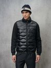 Blauer - LIGHTWEIGHT WAVE QUILTED VEST COPLEY - Black - Blauer