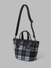 Blauer - XSCHAP01 BAG - Black Tartan - Blauer