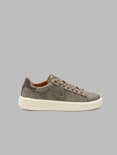 BUCK01/NUB SNEAKER - Blauer