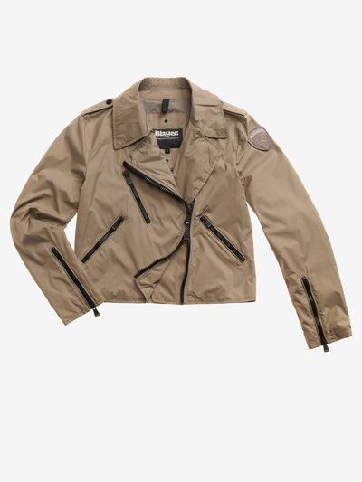 CHAQUETA DE CUERO DE NYLON ZAMORA_1