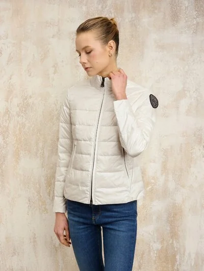 DOWN JACKET LOW COLLAR VALE_