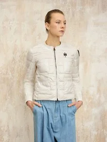 Blauer - DOUDOUNE COURTE ROSE - White - 1
