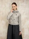 Blauer - SHORT JACKET EMERALD - Grey Fog - Blauer