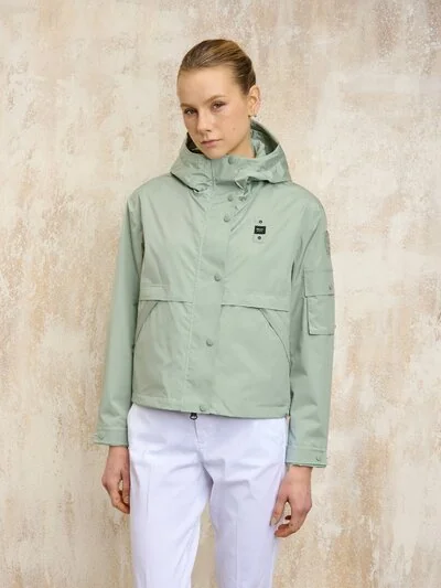 CHAQUETA TERMOSOLDADA CON CAPUCHA SALEM - Blauer