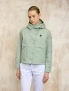 Blauer - HEAT-SEALED JACKET WITH HOOD SALEM - Green 736 - Blauer