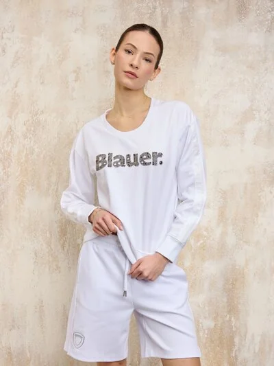 GOTISCHES CHAMPNEY-SWEATSHIRT - Blauer