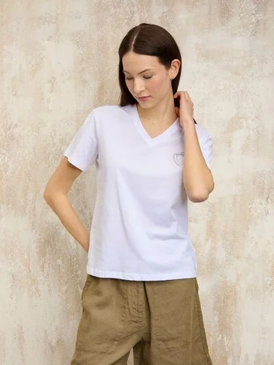 PRIMROSE V-NECK T-SHIRT