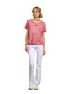 Blauer - TERRY SHADED T-SHIRT - Coral Pink - Blauer