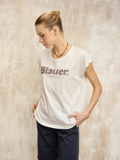 SLEEVELESS T-SHIRT MYRTLE