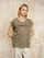 Blauer - SLEEVELESS T-SHIRT MYRTLE - Beige 282 - Blauer
